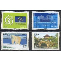 France - Official stamps - 2009 - Nb 142/145