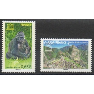 Timbres  - France - Timbres de service - 2008 - No 140/141
