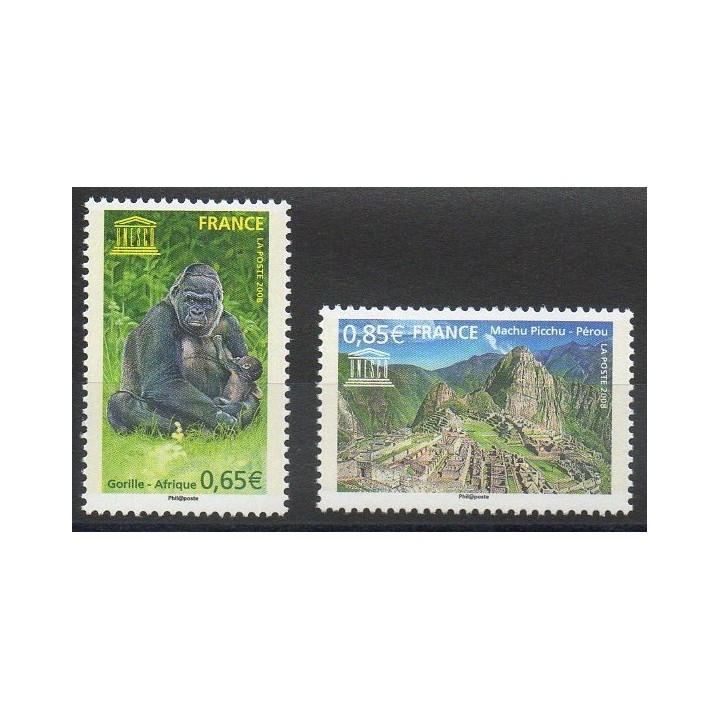 Stamps  - France - Official stamps - 2008 - Nb 140/141