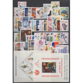 Monaco - Complete year - 2006 - Nb 2528/2587 - BF92/BF93