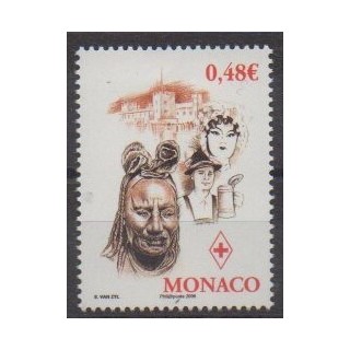 Monaco - 2006 - No 2557 - Santé ou Croix-Rouge