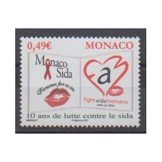 Monaco - 2006 - No 2570 - Santé ou Croix-Rouge