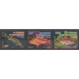 Polynesia - 2019 - Nb 1228/1230 - Sea animals