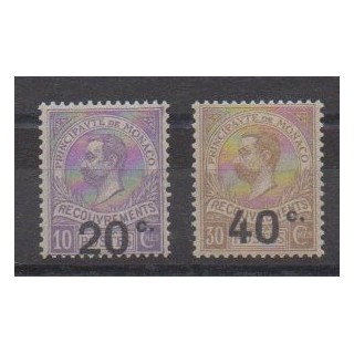 Monaco - Postage due - 1919 - Nb T11/T12