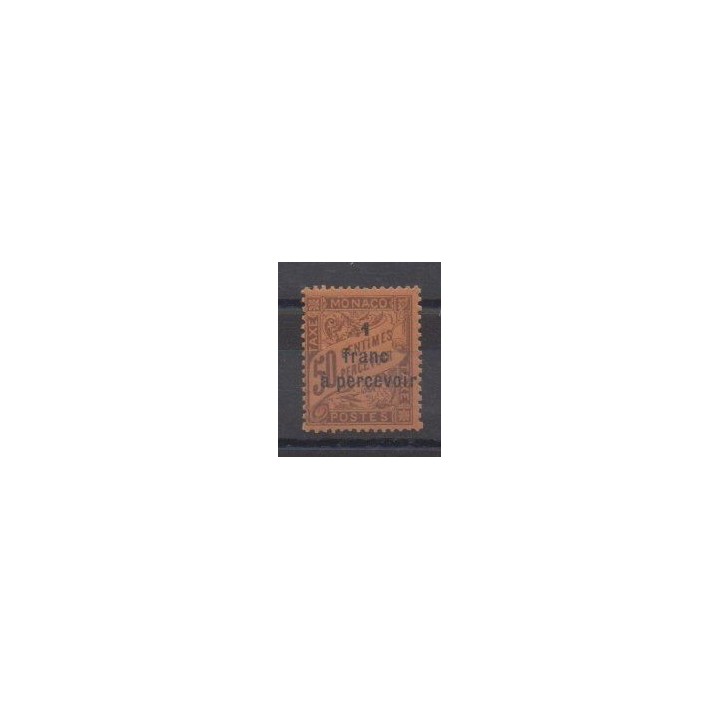 Monaco - Postage due - 1925 - Nb T17b