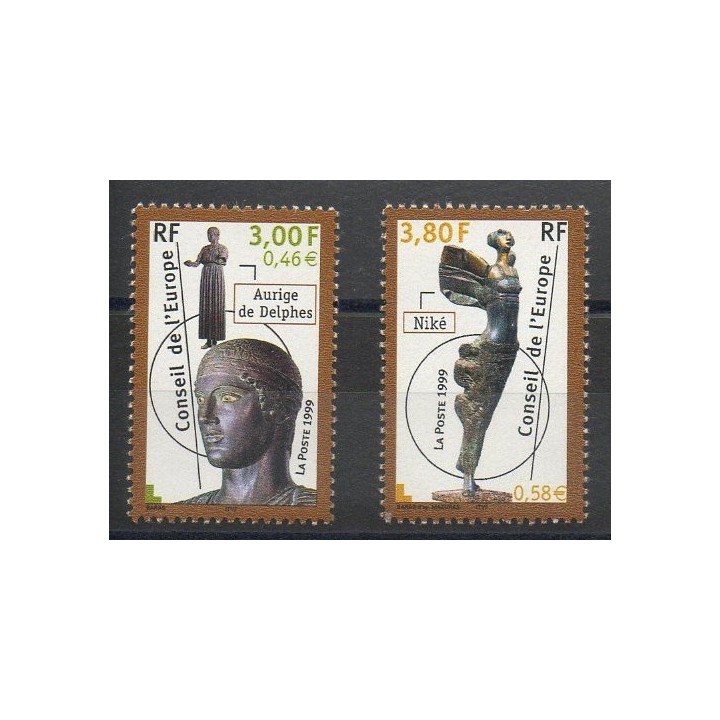 Stamps - Theme various art - France - Official stamps - 1999- Nb 120/121