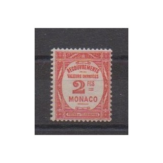 Monaco - Timbres-taxe - 1932 - No T28 - Neuf avec charnière - Neuf avec charnière