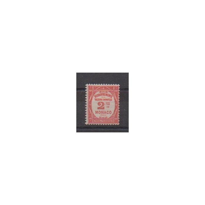 Monaco - Timbres-taxe - 1932 - No T28 - Neuf avec charnière - Neuf avec charnière