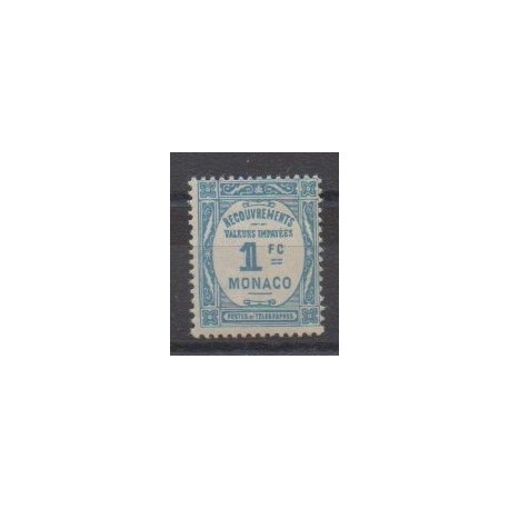 Monaco - Postage due - 1932 - Nb T27