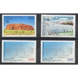 France - Official stamps - 1996- Nb 114/117