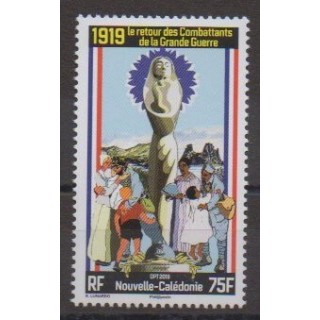 Nouvelle-Calédonie - 2019 - No 1370 - Première Guerre Mondiale