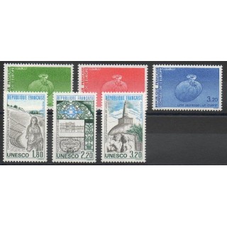 Timbres  - France - Timbres de service - 1985 - No 85/90