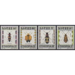 Éthiopie - 1993 - No 1354/1357 - Insectes