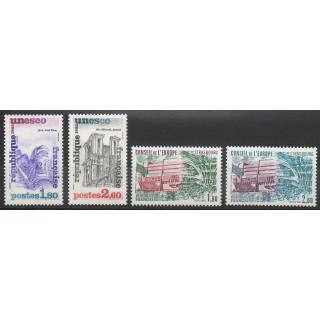 Timbres  - France - Timbres de service - 1982 - No 71/74