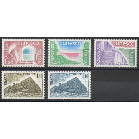 France - Official stamps - 1980 - Nb 60/64