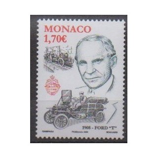 Monaco - 2008 - No 2621 - Voitures - Célébrités