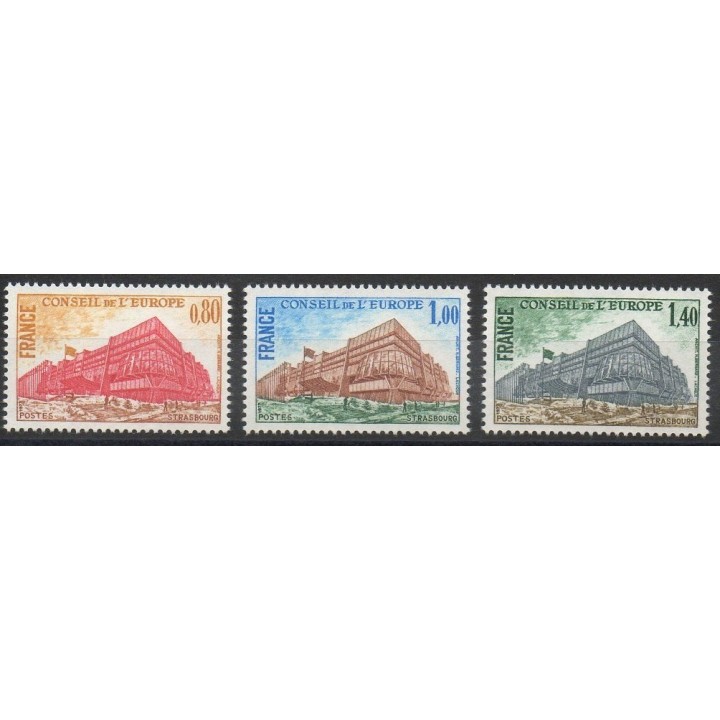 Stamps  - France - Official stamps - 1977 - Nb 53/55