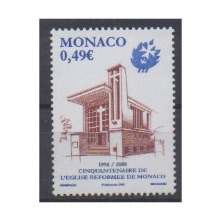 Monaco - 2008 - No 2608 - Églises