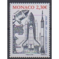 Monaco - 2008 - Nb 2619 - Space