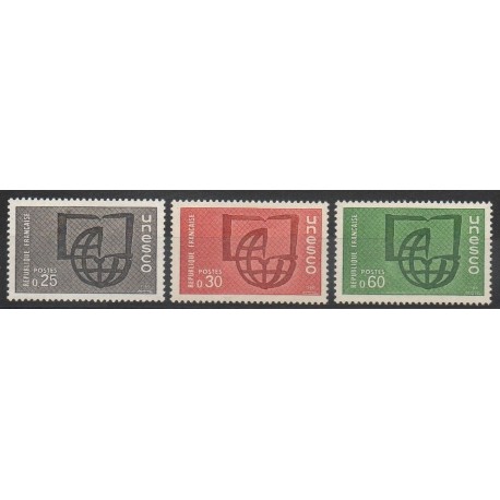 France - Timbres de service - 1966 - No 36/38