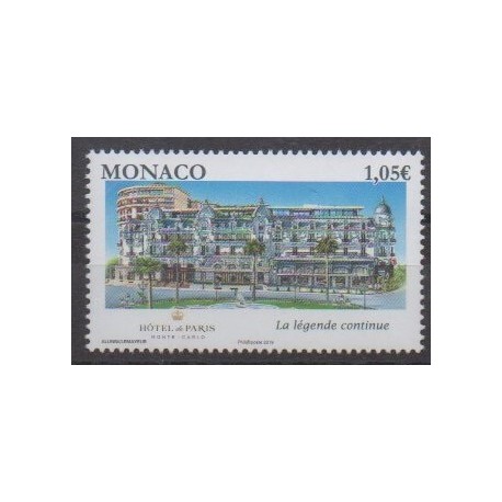 Monaco - 2019 - No 3199 - Architecture