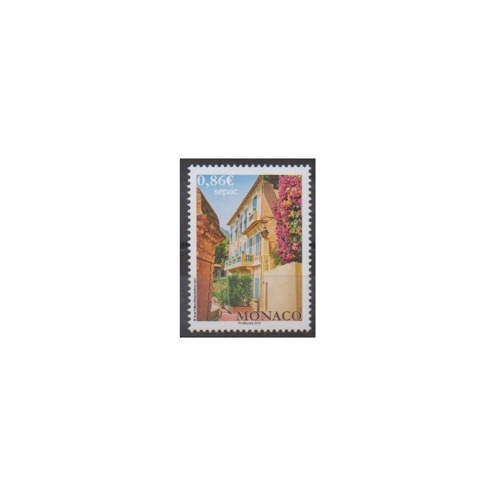 Monaco - 2019 - No 3198 - Architecture