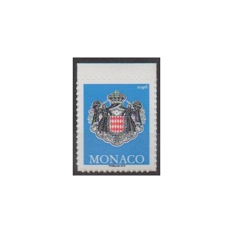 Monaco - 2019 - 3189 - Coats of arms