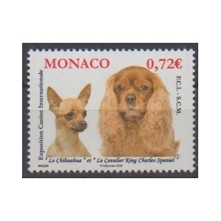 Monaco - 2009 - Nb 2669 - Dogs