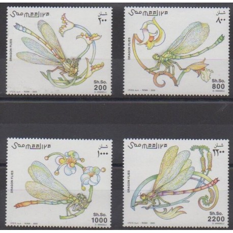 Somalie - 2003 - No 896/899 - Insectes