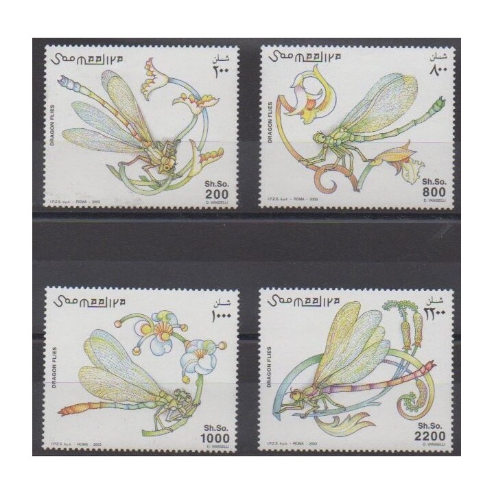 Acheter cette série de timbres de Somalie de l'année 2003 (No 896/899).