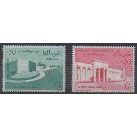 Somalie - 1963 - No 30/31 - Monuments