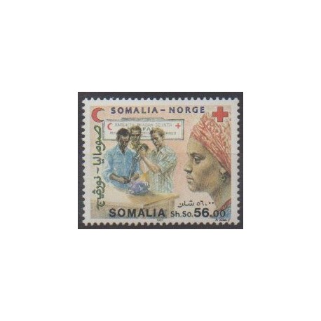Somalie - 1987 - No 347 - Santé ou Croix-Rouge