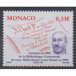 Monaco - 2009 - Nb 2680 - Literature
