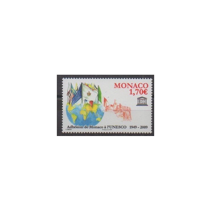 Acheter ce timbre de Monaco de l'année 2009 (No 2678).