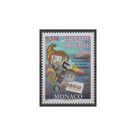 Monaco - 2009 - Nb 2695 - Coins, Banknotes Or Medals