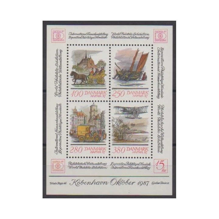 Buy this souvenir sheet  of Denmark of the year 1986 (Nb BF6).