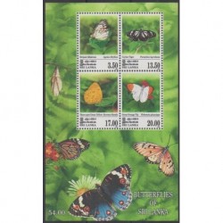 Sri Lanka - 1999 - Nb BF73 - Insects