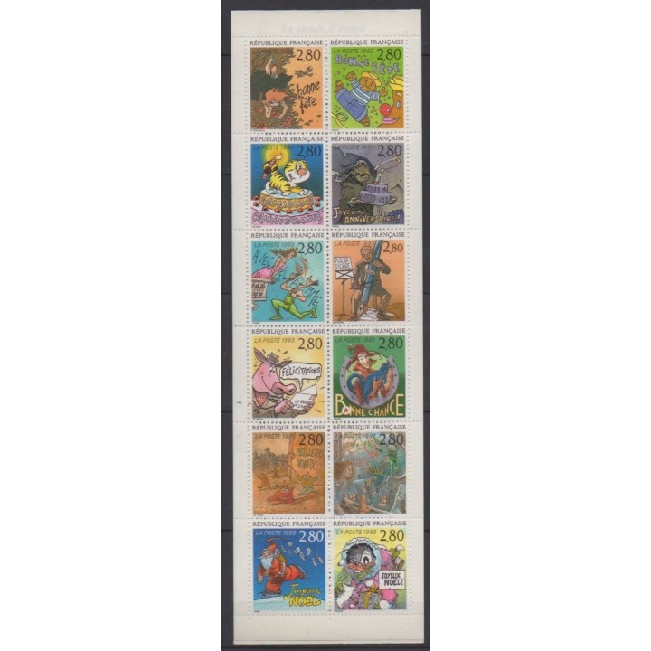 Acheter ce carnet de France de l'année 1993 (No BC2848c).