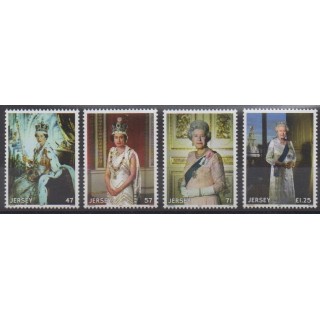 Acheter cette série de timbres de l'île de Jersey de l'année 2015 (No 2042/2045).