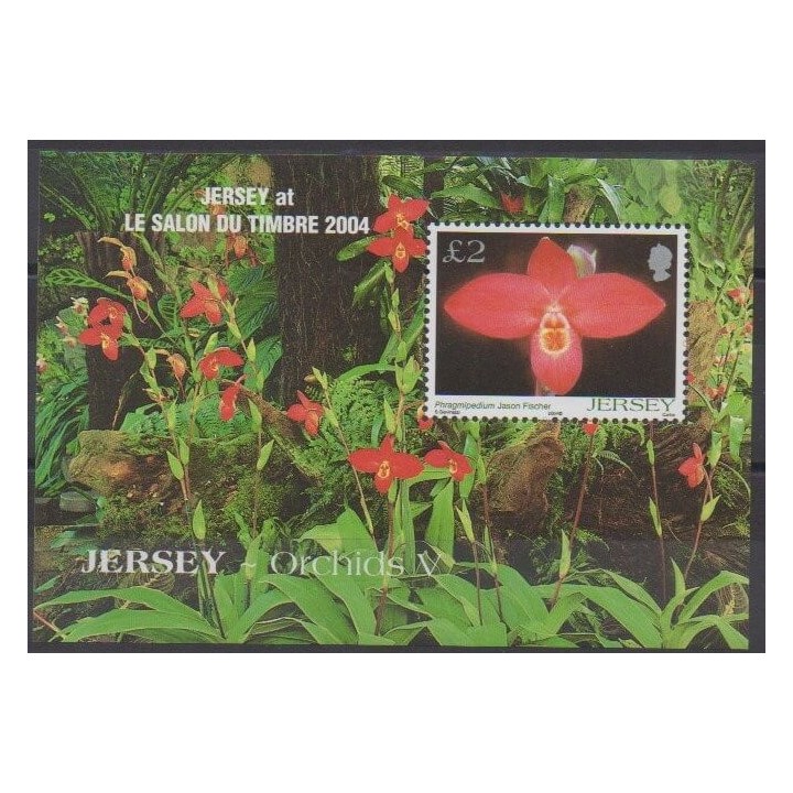Acheter ce bloc-feuillet de l'île de Jersey de l'année 2004 (No BF56).