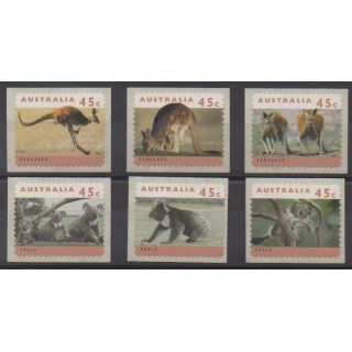 Acheter cette série de timbres d'Australie de l'année 1994 (No 1368a/1373a).