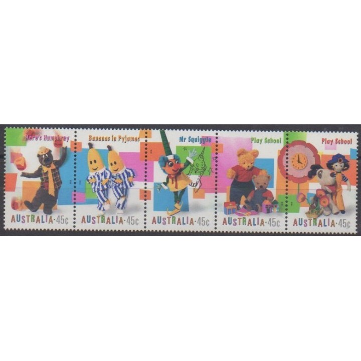 Acheter cette série de timbres d'Australie de l'année 1999 (No 1742/1746).
