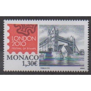 Buy this stamp of Monaco of the year 2010 (Nb 2741).