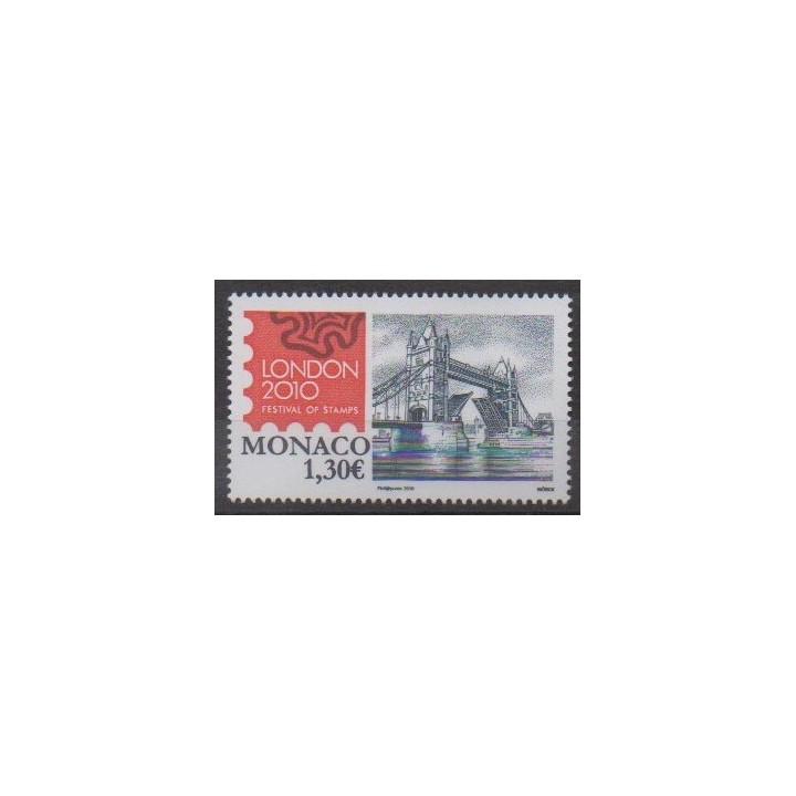 Buy this stamp of Monaco of the year 2010 (Nb 2741).