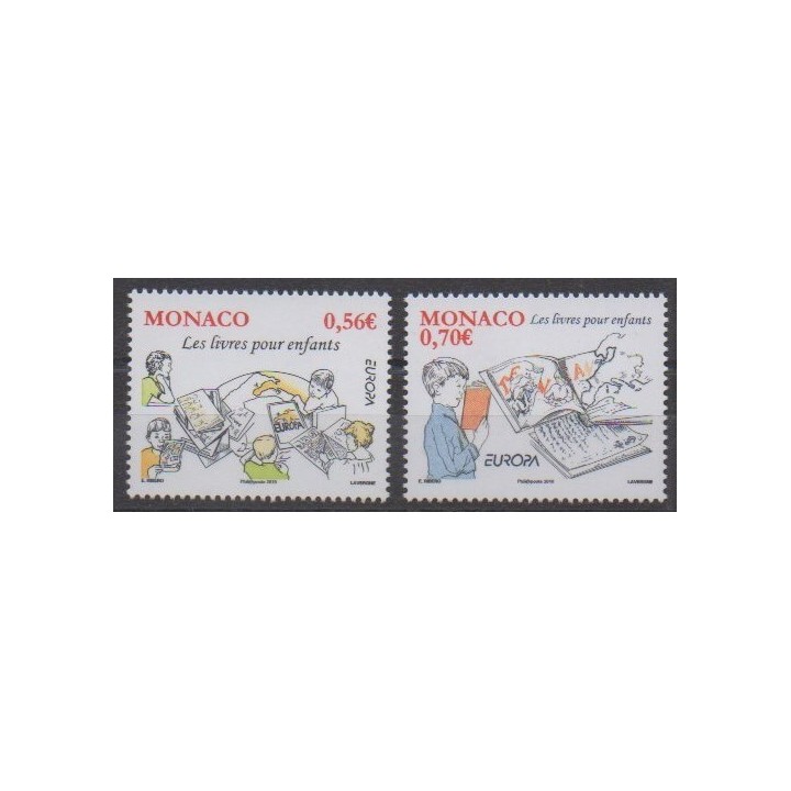 Buy this set of stamps of Monaco of the year 2010 (Nb 2739/2740).