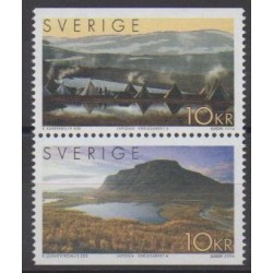 Suède - 2004 - No 2374/2375 - Sites - Europa