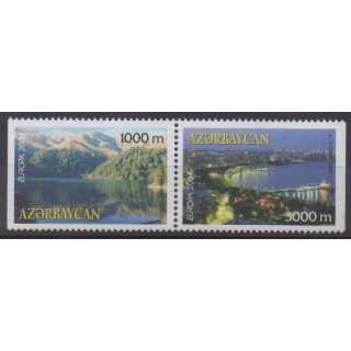 Acheter cette série de timbres d'Azerbaïdjan de l'année 2004 (No 489a/490a).