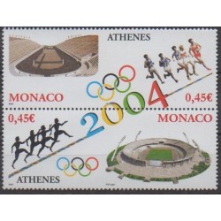 Monaco - 2004 - No 2439/2440 - Jeux Olympiques d'été