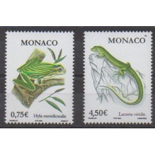 Acheter cette série de timbres de Monaco de l'année 2004 (No 2429/2430).
