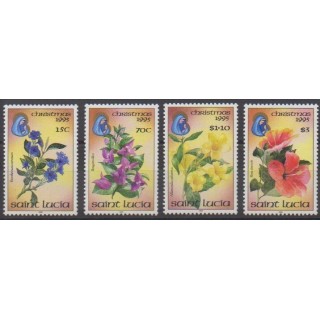 Buy this set of stamps of St. Lucia of the year 1994 (Nb 1006/1009).